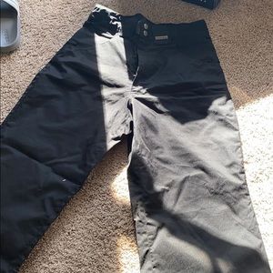 Black ski pants - men